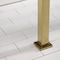 Kingston Brass VPB3322SQ7 22-Inch Stainless Steel Console Sink Legs, Brushed Brass VPB3322SQ7 - alternate 3